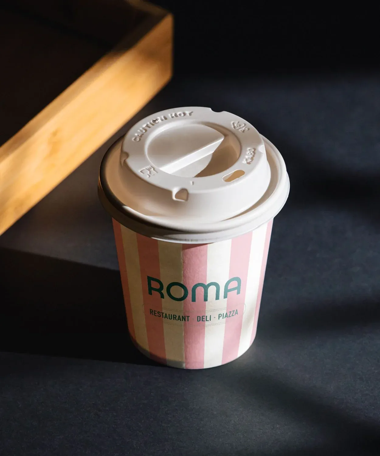 ROMA — The Roma identity, ready to take away.